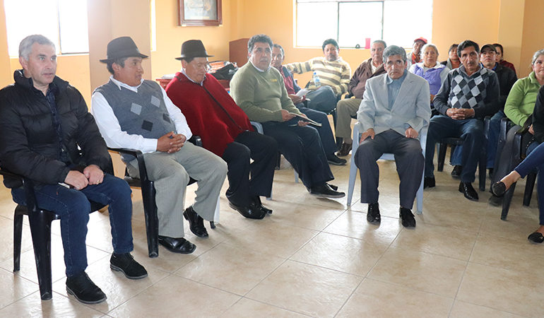 LA PARROQUIA SANTA FE Y GADCG TRABAJAN EN EL PRESUPUESTO PARTICIPATIVO 2019