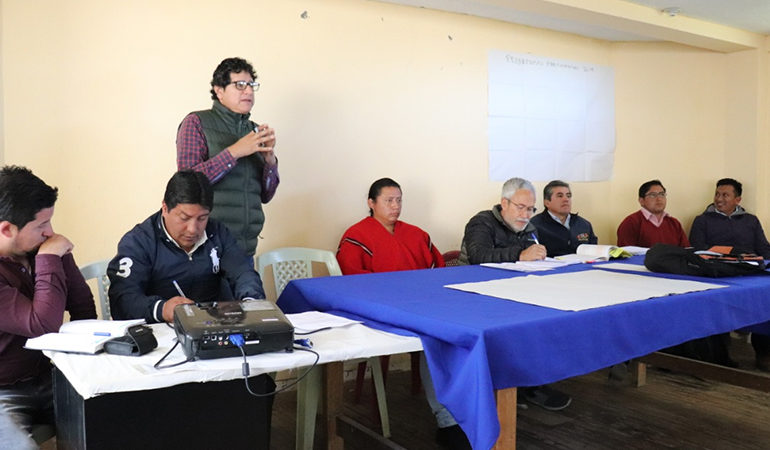 MUNICIPIO DE GUARANDA Y LA PARROQUIA SALINAS PLANIFICA PRESUPUESTO PARTICIPATIVO 2019