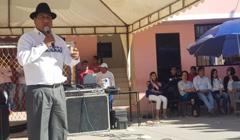 ALCALDE DE GUARANDA VISITA A PPL EN GUARANDA