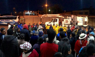 MINGA DE LIMPIEZA EN LAS INSTALACIONES DE LA TERMINAL TERRESTRE DE GUARANDA