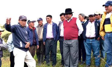 ALCALDE JUNTO A LOS MORADORES RECORREN TRABAJOS EN EJECUCIÓN