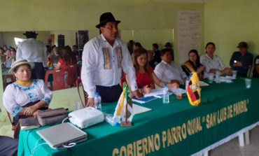 MUNICIPIO DE GUARANDA Y GAD DE LA PARROQUIA SAN LUIS DE PAMBIL TRABAJAN EN PRESUPUESTO PARTICIPATIVO 2019