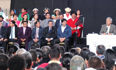 PRESIDENTE LENÍN MORENO Y EL ALCALDE MEDARDO CHIMBOLEMA SUSCRIBIERON FINANCIAMIENTO POR USD 5 MILLONES PARA PROYECTOS DE SANEAMIENTO