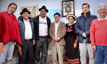ALCALDE DE GUARANDA Y DEL CAÑAR MANTUVIERON IMPORTANTE REUNIÓN DE TRABAJO