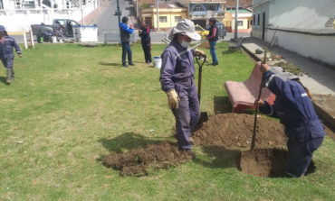 Minga de limpieza y adecentamiento en la ciudadela Juan XXIII
