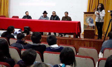 MEDARDO CHIMBOLEMA  APERTURÓ FESTIVAL DE CINE KUTUR ÑAWI