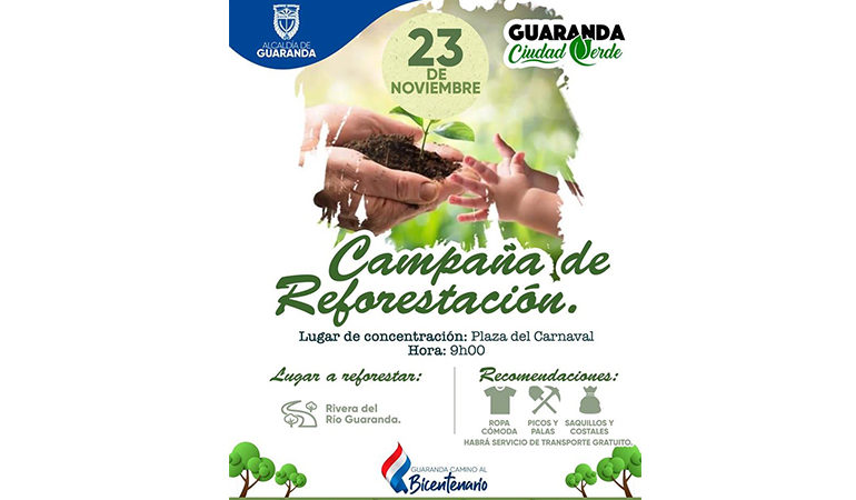 EL MUNICIPIO INVITA A PARTICIPAR EN LA CAMPAÑA DE REFORESTACIÓN