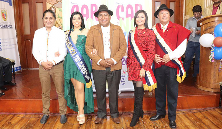FUNDACION “ARTURO YUMBAY”, INSCRIBE CANDIDATA A REINA DE GUARANDA Y SUS CARNAVALES 2020