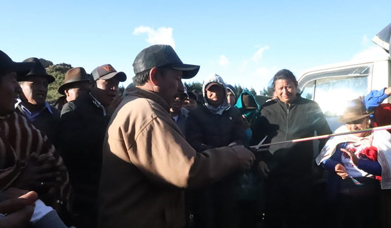 EL MUNICIPIO CELEBRÓ EL ANIVERSARIO DE LA COMUNIDAD DE TALAHUA