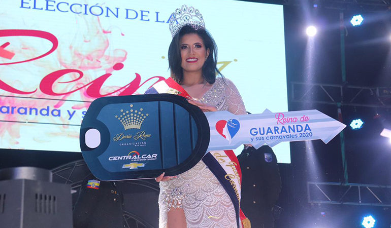 CAMILA GARCÍA, NUEVA REINA DE GUARANDA Y SUS CARNAVALES 2020