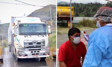 INSTALACIÓN DE PUNTOS DE DESINFECCIÓN, CONTROL POLICIAL-MILITAR Y TRIAGE, AL INGRESO Y SALIDA DEL CANTON GUARANDA