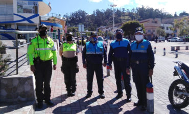GADC-G REALIZA TRABAJO CONJUNTO CON DINAPEN EN LA CIUDAD