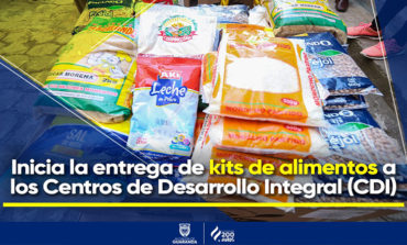 INICIA ENTREGA DE KITS DE ALIMENTOS A CENTROS DE DESARROLLO INTEGRAL