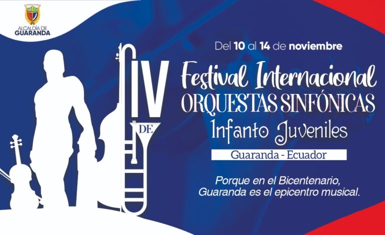 IV FESTIVAL INTERNACIONAL DE ORQUESTAS SINFONICAS GUARANDA ECUADOR