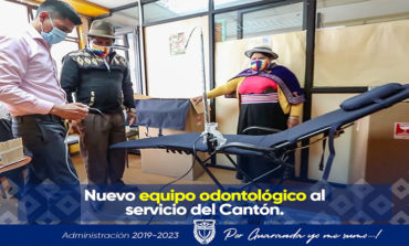 NUEVO EQUIPO ODONTOLÓGICO AL SERVICIO DEL CANTÓN