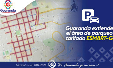 GUARANDA EXTIENDE EL ÁREA DE PARQUEO TARIFADO “ESMART-G”