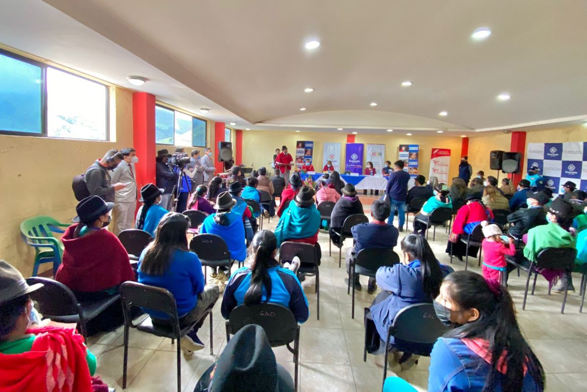 REDNI Y PLAN INTERNACIONAL FIRMARON CONVENIO PARA COMBATIR LA DESNUTRICIÓN CRÓNICA INFANTIL EN SIMIATUG Y FORTALECER EL PROYECTOR “NIÑOS CON FUTURO" DE LA ALCALDÍA DE GUARANDA.