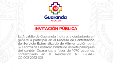 Proceso de Contratación del Servicio Externalizado de Alimentación 2022