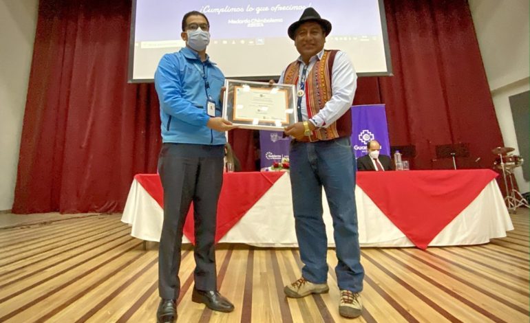 Municipio de Guaranda, obtiene el certificado de Municipio Promotor de la Salud