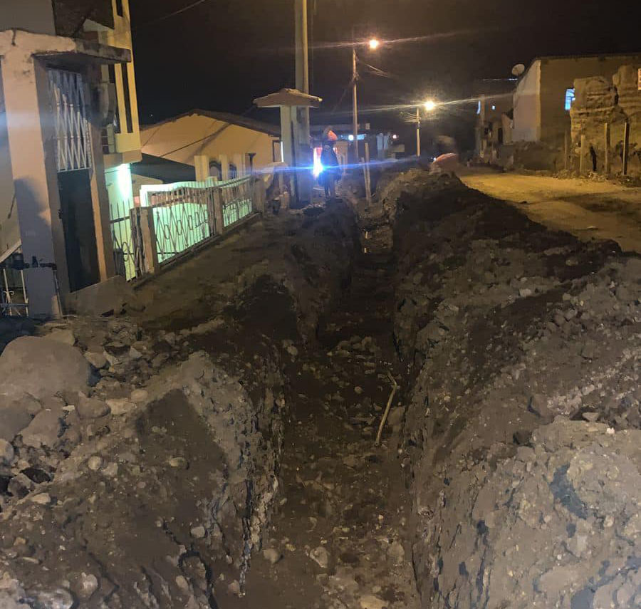 Municipio de Guaranda, ejecuta obras viales estratégicas para el desarrollo cantonal