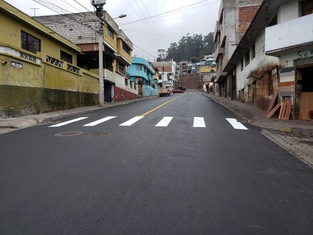 Concluyó el Plan de Señalización en calles asfaltadas del barrio Bellavista