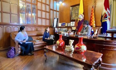 Alcalde Medardo Chimbolema, establece acercamientos con autoridades nacionales para ayudar a los guarandeños que naufragaron en "Chiapas - México"