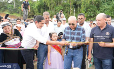 Puente Bailey fue Terminado en San Luis de Pambil