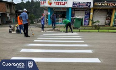 INICIA PLAN DE SEÑALIZACIÓN VIAL EN SAN LUIS DE PAMBIL