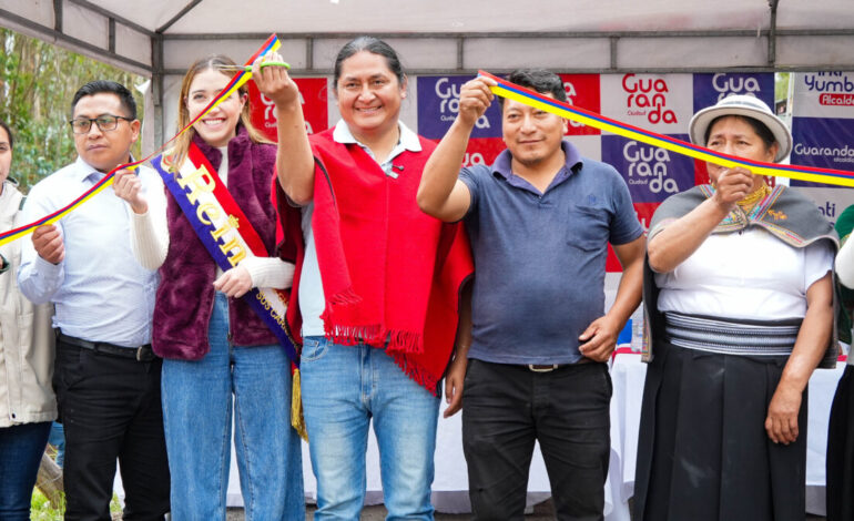 PATOCOCHA INAUGURA DOBLE TRATAMIENTO BITUMINOSO
