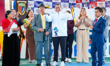 SE INAUGURÓ ESCENARIO DEPORTIVO EN SAN VICENTE DE LAS TRES CRUCES