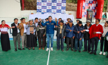 INAUGURACIÓN DE NUEVO ESCENARIO DEPORTIVO EN TAGMA SAN JOSÉ