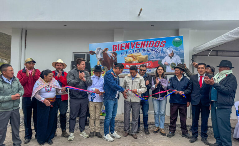 PACHANCHO INAUGURÓ MODERNA PLANTA QUESERA QUE IMPULSA EL DESARROLLO PRODUCTIVO