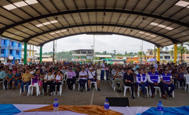 MÁS DE 700 PERSONAS PARTICIPARON EN LA SOCIALIZACIÓN DEL PROYECTO DE MEJORAMIENTO Y AMPLIACIÓN DEL SISTEMA DE AGUA POTABLE REGIONAL LAS MERCEDES