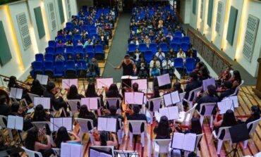 SE REALIZÓ EL ENCUENTRO DE ORQUESTAS SINFÓNICAS INFANTO JUVENILES EN EL TEATRO MUNICIPAL NILO