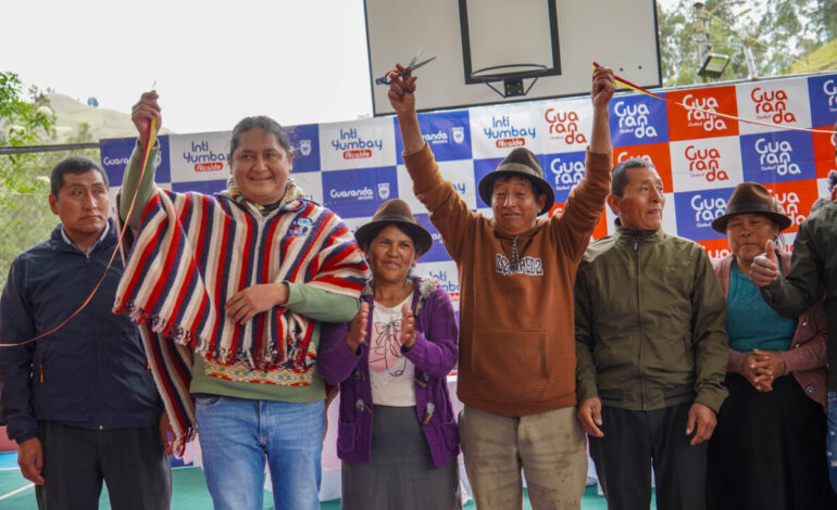 TINGOPAMBA FORTALECE EL DEPORTE Y LA INTEGRACIÓN CON LA INAUGURACIÓN DE UN NUEVO ESCENARIO DEPORTIVO